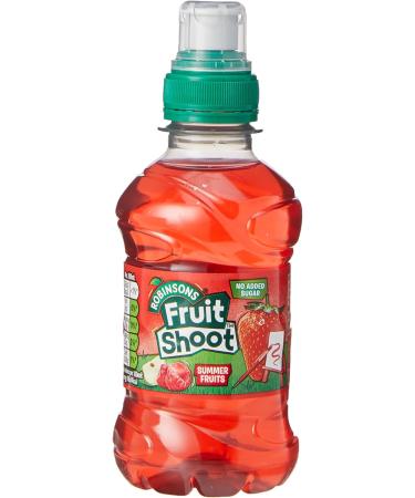 Robinsons Fruit Shoot Summer Fruits Juice 8x200ml - Refreshing Kids Drink - Buy Online on GoSupps.com
