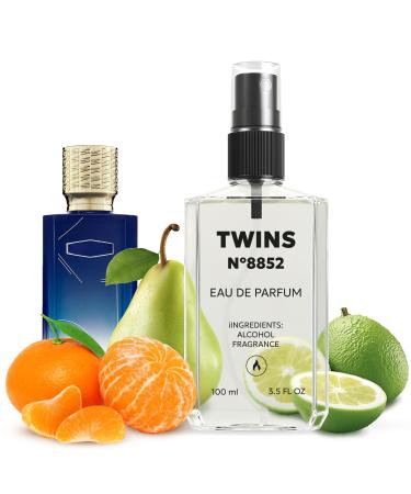 TWINS Impression of Blue Talisman | Unisex Perfume for Women and Men Eau de Parfum | No.8851 | 3.4 Fl Oz / 100 ml Ex Nihilo Blue Talisman Impression