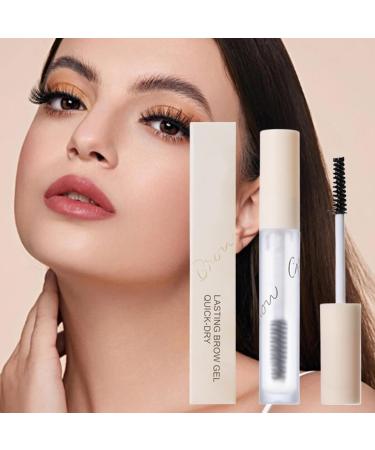 Clear Eyebrow Gel Eyebrow Fixing Gel | All-day Clear Eyebrow Glue Long-Lasting Fast-Drying 3.5ml Eyebrow Gel for Natural-Looking Fix - Buy Online on GoSupps.com