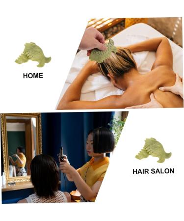 Shop Tovinanna 2-Piece Jade Comb Set | Face & Scalp Massage Tools for Skin Care & Relaxation - Buy Online on GoSupps.com