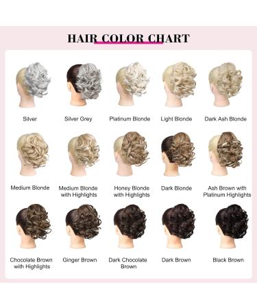 Reecho 23cm Ponytail Hair Extension - Short Curly Wavy Clip-in Extensions for Women - Copper Color - Buy Online on GoSupps.com