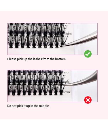 DIY Eyelash Extensions - 200pcs D Curl Mixed Tray (8-16mm) | Reusable & Natural Flare Lashes - Buy Online on GoSupps.com