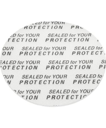 PATIKIL 33mm/1.3" Foam Lid Liner 100 Pack PS Foam Resistant Tamper Pressure Sensitive Seal for Bottle Cap Liners Seals - Buy Online on GoSupps.com
