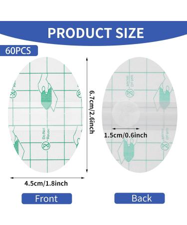 60 Pieces Waterproof Ear Covers & Stickers for Swimming Shower & Water Sports | Ear Protectors & Cotton Ear Plugs - Buy Online on GoSupps.com