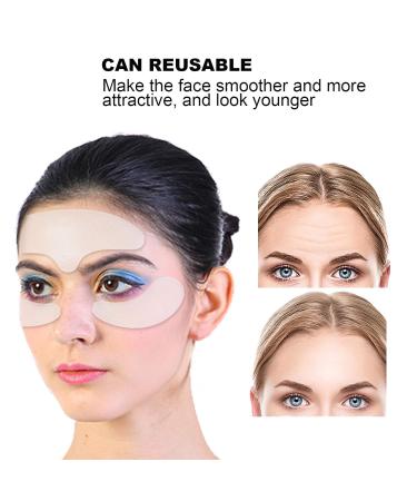 5 Pieces Anti-Wrinkle Patches - Reusable Forehead Line Removal Silicone Stickers for Youthful Skin - Buy Online on GoSupps.com