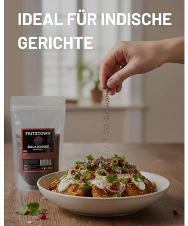  FRITZTOWN FRITZTOWN Kala Namak Black Crystal Salt also known as Himalayan Salt | Fine | 900g | Resealable | Originating from Punjab - Buy Online on GoSupps.com