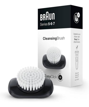 Braun EasyClick 3-Day Beard Trimming & Face Cleaning Brush Attachment Bundle - Compatible with Series 5 6 & 7 Razors for Men - Buy Online on GoSupps.com