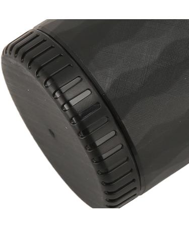 Portable 6-Piece Black Makeup Brush Set with Mirror - Foundation Powder & Shadow Blending - Buy Online on GoSupps.com