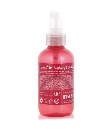 I LOVE Raspberry and BlackBerry Refreshing Body Spritzer - Body Mist Fragrance - Long Lasting Body Spray with Fruity Raspberry and BlackBerry Fragrance - 3.4 oz - Buy Online on GoSupps.com