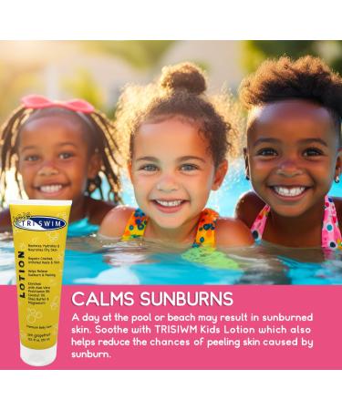 TRISWIM Kids Scented Body Lotion | Chlorine Removal Moisturizer with Aloe Vera - Buy Online on GoSupps.com