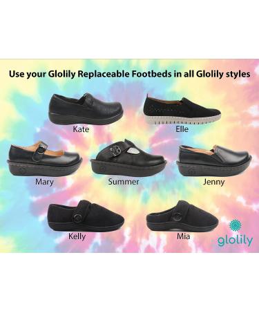 Glolily Women's Leather Insoles - Size 7 Replacement Insole - Buy Online on GoSupps.com
