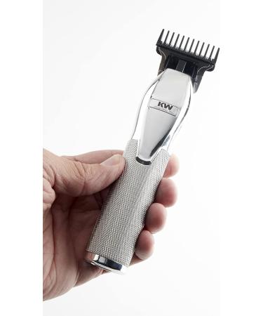 KaleWoz Hair Clippers for Men - 2600mAh Cordless Professional Trimmer & Grooming Kit - Rechargeable Beard Trimmer & Hair Cutting Cape - Gifts for Him (Silver - Buy Online on GoSupps.com