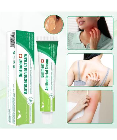 JCGJC Antibacterial , Antibiotic Cream for Skin Infection Soothing Ointment for Sensitive Skin and Disinfection, Antibacterial - 15g - Buy Online on GoSupps.com