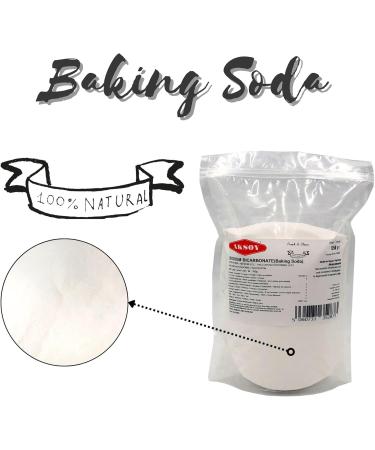 1250g Aksoy Baking Soda - High Purity Food Grade Sodium Bicarbonate Powder for Cooking, Baking, Cleaning & More - Buy Online on GoSupps.com