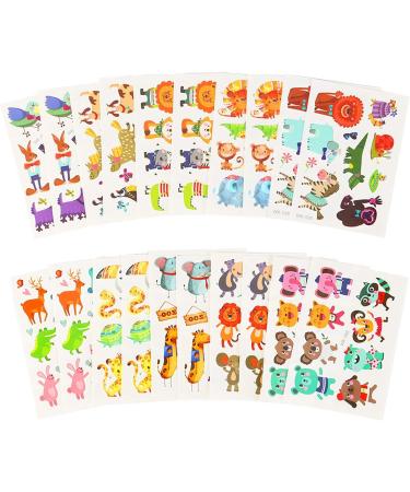 PHOGARY Animals Theme Temporary Tattoos - 200 Pieces, Waterproof Body Art for Kids - Buy Online on GoSupps.com