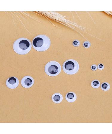 DECORA 1 Box Mixed Wiggle Googly Eyes - 6mm to 18mm Sizes - Self Adhesive Toy Eyes - Buy Online on GoSupps.com