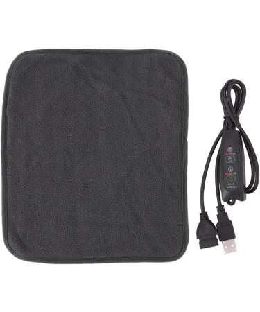Haofy Portable USB Heating Pad - Adjustable Temperature & Timing Skin-Friendly Even Heat for Legs - Dark Gray - Buy Online on GoSupps.com