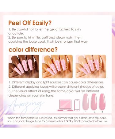 ROSALIND Poly Nail Gel Kit 14 Colors + 72 Nail Art Accessories | Clear & Nude Poly Nails Starter Set with Mini UV Lamp - Buy Online on GoSupps.com