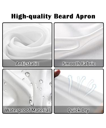 Alororo Beard Apron - Waterproof Beard Catcher for Men | Grooming Cape with Suction Cups - Buy Online on GoSupps.com