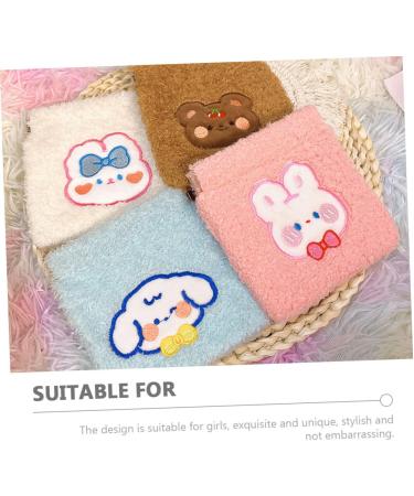 Shop Gleavi 16 STK Aunts Towel Storage Bag - Plush Munich Pockets for Women's Hygiene Products Tampons Pads & Cosmetics - Ideal Travel Handbag - Buy Online on GoSupps.com