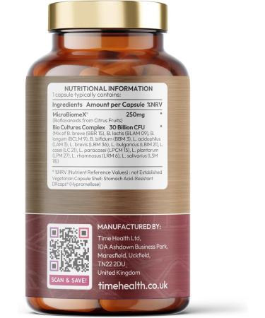 Gut Restore 30 Billion CFU Probiotic Formula with Butyrate Generator - 60 Count Pack - Buy Online on GoSupps.com