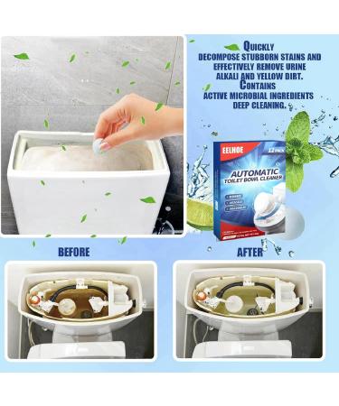 12PCS Toilet Bowl Cleaner Toilet Cleaner Tablets Toilet Cleaning Active Tablets Toilet Limescale Remover Heavy Duty Toilet Cleaner and Descaler Bleach Cleaner Fizzy Foam Toilet Cleaner Toilet Tablets - Buy Online on GoSupps.com