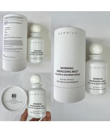 Energizing Shower & Pillow Spray Peppermint Eucalyptus Tea Tree Essential Oils Natural Fast Acting Aromatherapy Mist for Relaxation Calming Stress Clear Sinus Cooling Relief Luxury Self Care Gift - Buy Online on GoSupps.com