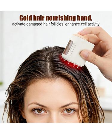 Hair Oil Applicator - Scalp Machine Vibrating Electric Applicator Comb Machine Waterproof for Anti Frizz and Relieving Stress - Buy Online on GoSupps.com