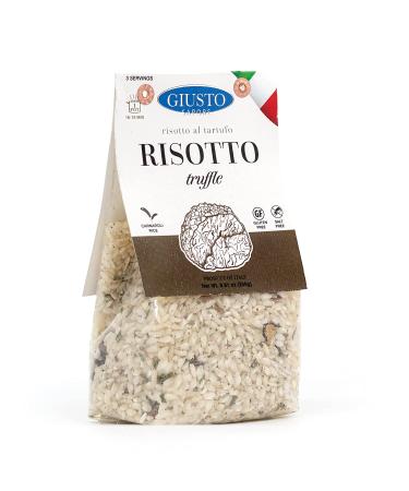 Giusto Sapore Italian Truffle Risotto - All Natural Premium Gourmet Blend - Gluten Free, No Salt Added - Imported from Italy by Family-Owned Brand - Buy Online on GoSupps.com