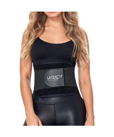 New Ann Chery 2051- Latex Fit Women's Waist Trainer & Lumbar Support Belt - Black X-Large / 38 XL/38 (Fits 33-34 Inch Waist) Black
