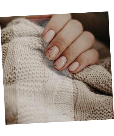 Beaupretty 6 Sheets Nail Patch Transparent Nail Polish Nail Art Stickers Clear Nail Polish Sheer Nail Polish Nail Kits Nail Sticker Gels Manicure Kit Polish Pops Nail Wraps Double Sided Tape - Buy Online on GoSupps.com