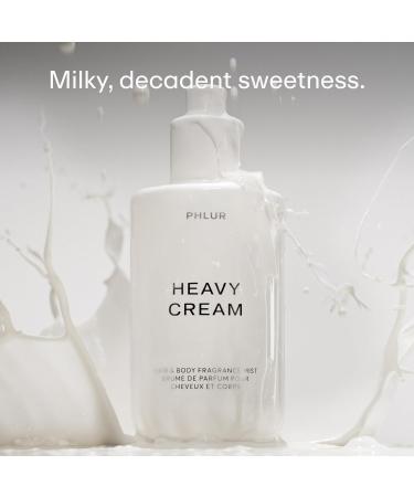 PHLUR Heavy Cream Body Mist - Hair and Body Mist for Women & Men Fragrance - Salted Caramel Jasmine Coconut Marshmallow & Vanilla Body Spray (8 Fl Oz) - Buy Online on GoSupps.com