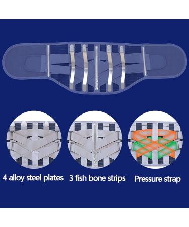 Newce Back Bandage for Pain Relief | Adjustable Lumbar Belt for Sciatica Spinal Stenosis & Herniated Disc - Available for Men & Women - Buy Online on GoSupps.com