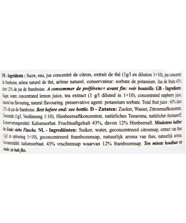  Monin Monin Raspberry Teapot Syrup 0.7 Litre - Buy Online on GoSupps.com