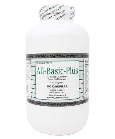 Montiff- All Basic Plus 750 mg 500 caps