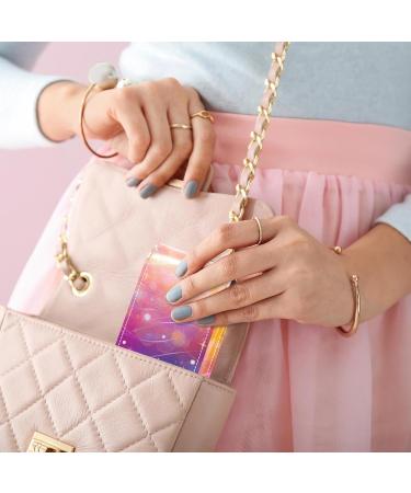 Mini Leather Lipstick Case with Mirror | Pink Fantasy Lip Gloss Organizer - International Shipping Available - Buy Online on GoSupps.com