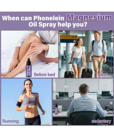 Magnesium Spray 100% Pure & Natural Dead Sea Magnesium Oil Helps Promote Better Sleep Helps You Fall Asleep Faster, Improves Sleep Quality, for Light Sleepers and Anxious Individuals 75ml 2.6 Fl Oz (Pack of 1) - Buy Online on GoSupps.com