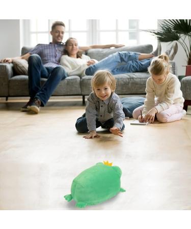 JUNERAIN Super Soft Frog Plush Stuffed Animal 30cm Emerald Green - Adorable Hugging Pillow Toy for Kids, Toddlers, Girls, Boys - Cuddly Frog Decoration - Buy Online on GoSupps.com
