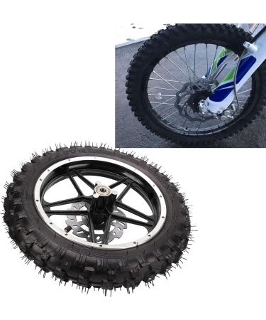 Front Wheel Tyre Durable Wear Resistant Front Wheel Assembly High Friction Rubber Metal for Off Road Vehicle - Buy Online on GoSupps.com