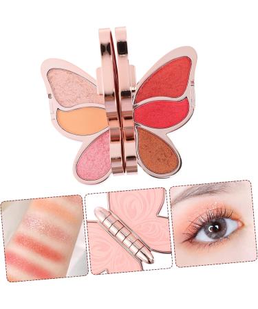 FOMIYES 3 Pcs Eyeshadow Palette Creamy Eyeshadow Glitter Eye Shadow Cheek Blusher Girl High Pressure Tray 1 count (Pack of 1) As Shown 2x3pcs - Buy Online on GoSupps.com