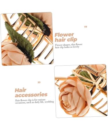 Hairpin Hair Barrettes for Big Claw Clips for Thick Hair Flower Decor Big Hair Claw Clips Claw Hair Clips Extra Large Claw Clip Hair Clips for Girl Alloy Miss Flower Girl - Buy Online on GoSupps.com