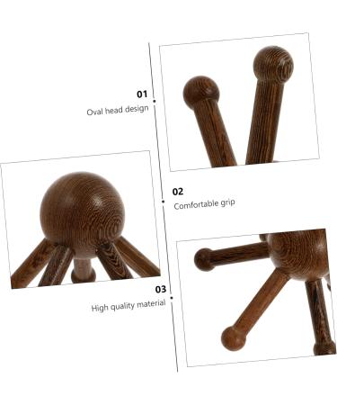 Beaupretty 4-Piece Scalp Massage Set | Five Claws Manual Scalp Roller & Hand Massager | Enhance Relaxation & Well-Being - Buy Online on GoSupps.com