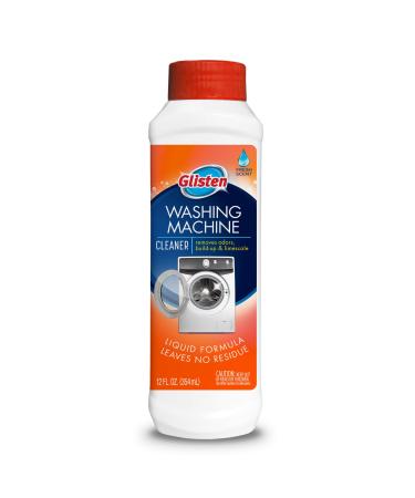Glisten Washer Magic Machine Cleaner, Remove Odors and Buildup, Cleans Front Load & Top Load Washers, Safer Choice Winner, 12 Ounce 1 Pack