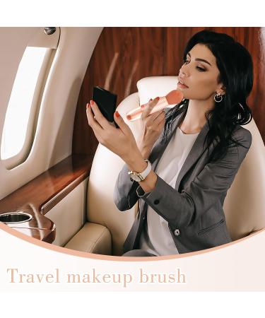 4 in 1 Travel Makeup Brushes Set - Portable Retractable Foundation Blush Eye Shadow & Concealer Brushes - Cruelty-Free for Women - Buy Online on GoSupps.com
