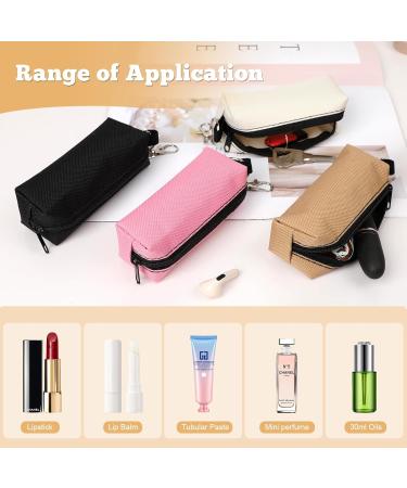 4PCS Lip Balm Holder Set - Keychain Zipper Lip Gloss & Chapstick Holder - Perfect Gift for Women - Buy Online on GoSupps.com