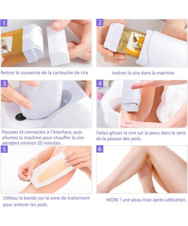 Joody Wax Warmer for Roll on Wax Double Cartridges Professional Wax Heater Electric Wax Machine - Buy Online on GoSupps.com