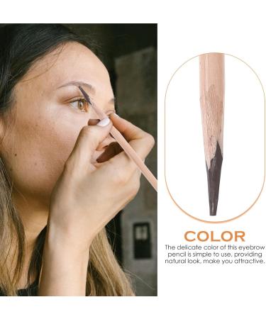VINTORKY Pencil Brow Pen Women Makeup Brow Pencil Portable Brow Pencil Coffee Wooden 1 count (Pack of 1) Coffee - Buy Online on GoSupps.com