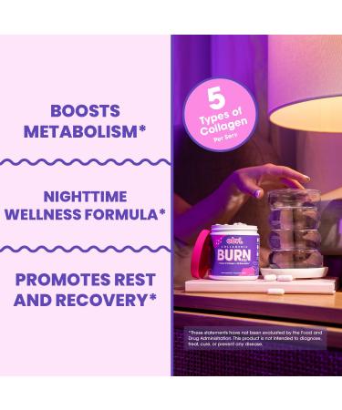 Obvi Burn Box Bundle 24-Hour Support System with 5 Types of Collagen for Wellness Recovery and Vitality Hydrolyzed Collagen Peptides Green Tea Extract and Ashwagandha for Overall Health - Buy Online on GoSupps.com
