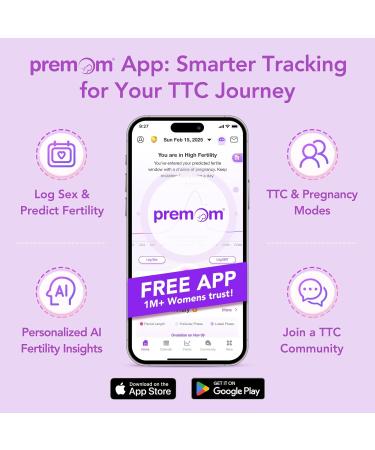 Premom Prenatal Pre & Probiotics for Women: 18 Diverse Organic Prebiotics Strains - Supports Digestive 30 Billion CFU Gut & Immune Health for Mom and Baby - Daily Capsules - Buy Online on GoSupps.com