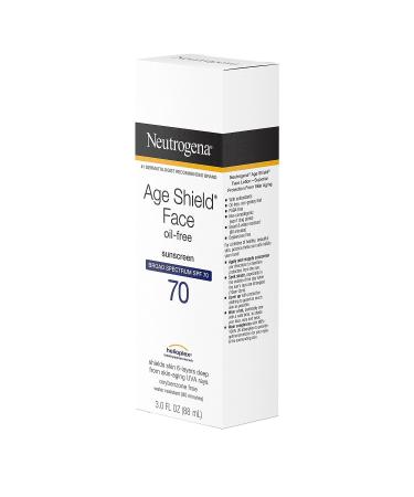 Neutrogena Age Shield Anti-Oxidant Face Lotion Sunscreen SPF 70 - 3 fl. oz - Buy Online on GoSupps.com